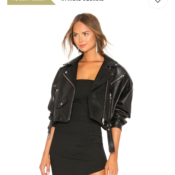LAMARQUE Dylan Leather Jacket Black - Picture 1 of 4